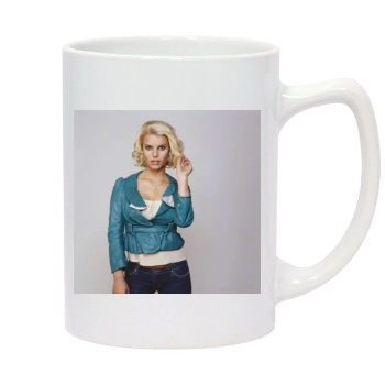 Jessica Simpson 14oz White Statesman Mug