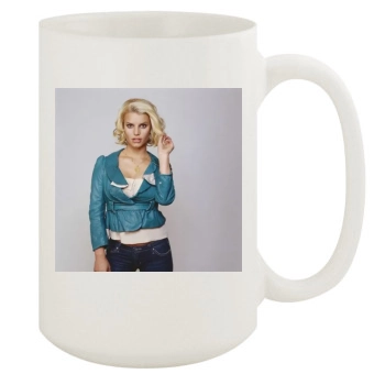 Jessica Simpson 15oz White Mug