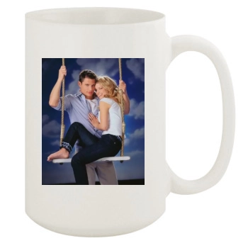 Jessica Simpson 15oz White Mug