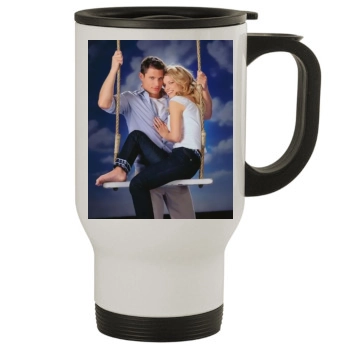 Jessica Simpson Stainless Steel Travel Mug