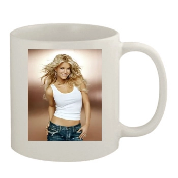 Jessica Simpson 11oz White Mug