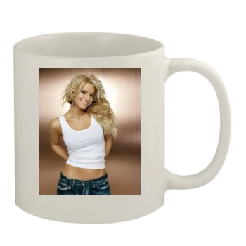 Jessica Simpson 11oz White Mug