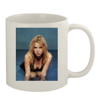 Jessica Simpson 11oz White Mug