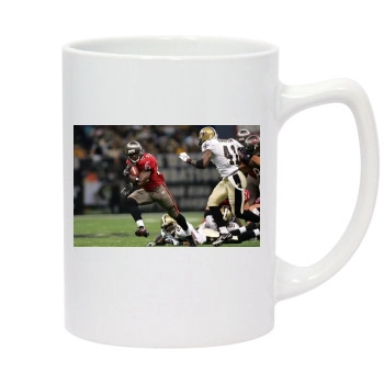 Tampa Bay Buccaneers 14oz White Statesman Mug