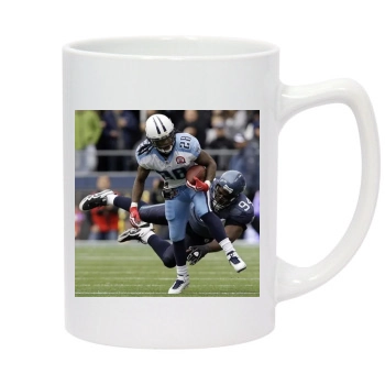 Tennessee Titans 14oz White Statesman Mug