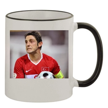 Turkey National football team 11oz Colored Rim & Handle Mug