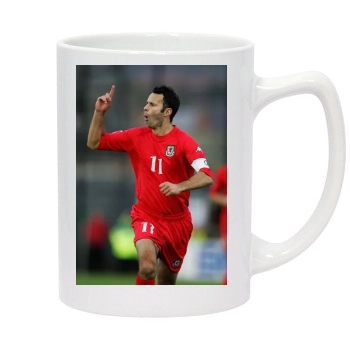 Wales National football team 14oz White Statesman Mug