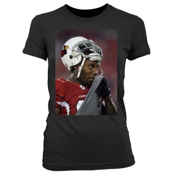 Washington Redskins Women's Junior Cut Crewneck T-Shirt