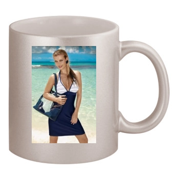 Joanna Krupa 11oz Metallic Silver Mug