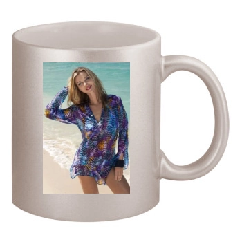 Joanna Krupa 11oz Metallic Silver Mug