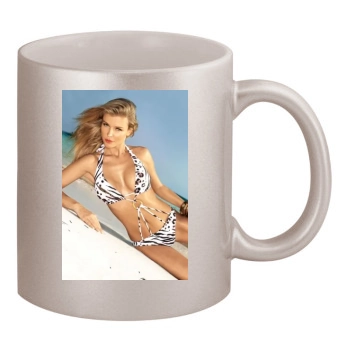 Joanna Krupa 11oz Metallic Silver Mug