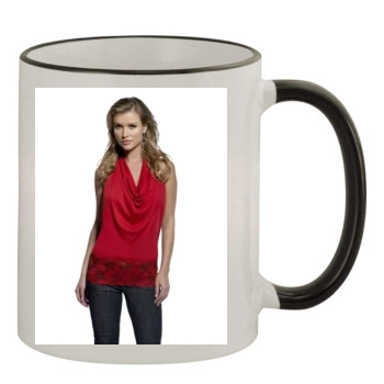 Joanna Krupa 11oz Colored Rim & Handle Mug