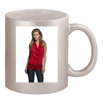 Joanna Krupa 11oz Metallic Silver Mug