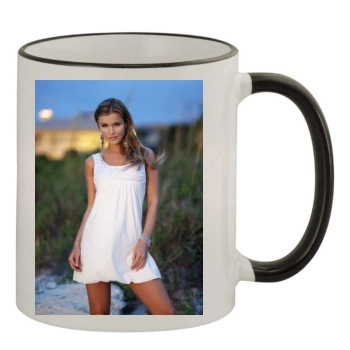 Joanna Krupa 11oz Colored Rim & Handle Mug