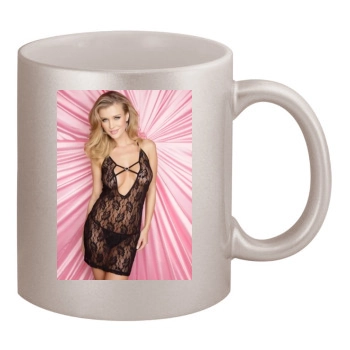 Joanna Krupa 11oz Metallic Silver Mug