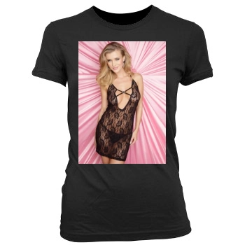 Joanna Krupa Women's Junior Cut Crewneck T-Shirt