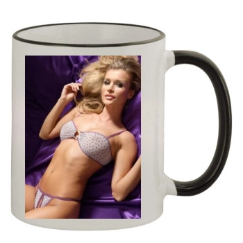 Joanna Krupa 11oz Colored Rim & Handle Mug