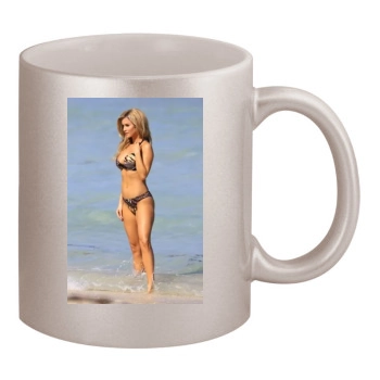 Joanna Krupa 11oz Metallic Silver Mug