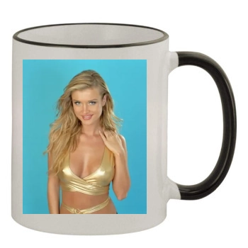 Joanna Krupa 11oz Colored Rim & Handle Mug