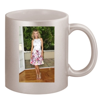 Joanna Krupa 11oz Metallic Silver Mug