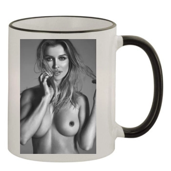 Joanna Krupa 11oz Colored Rim & Handle Mug