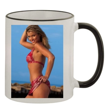 Joanna Krupa 11oz Colored Rim & Handle Mug