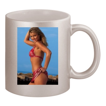 Joanna Krupa 11oz Metallic Silver Mug