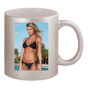 Joanna Krupa 11oz Metallic Silver Mug