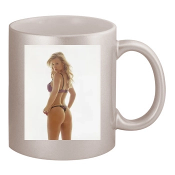 Joanna Krupa 11oz Metallic Silver Mug