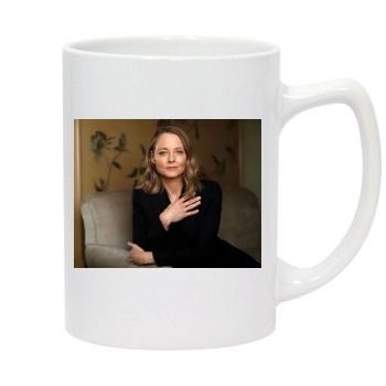 Jodie Foster 14oz White Statesman Mug