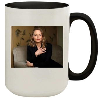 Jodie Foster 15oz Colored Inner & Handle Mug