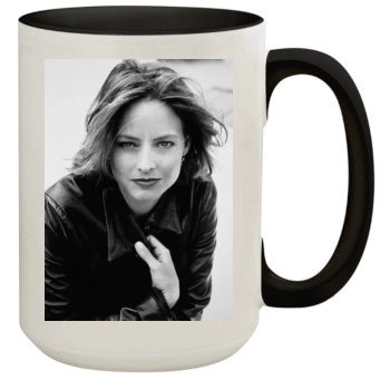 Jodie Foster 15oz Colored Inner & Handle Mug