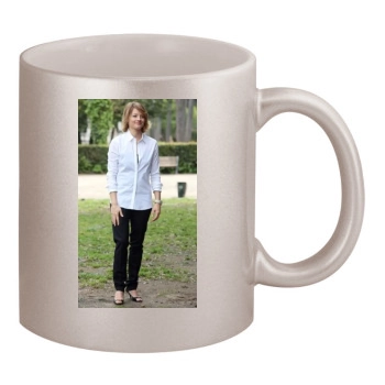 Jodie Foster 11oz Metallic Silver Mug