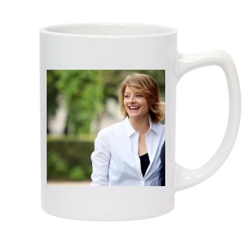 Jodie Foster 14oz White Statesman Mug