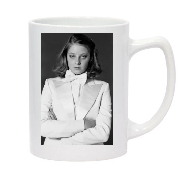 Jodie Foster 14oz White Statesman Mug