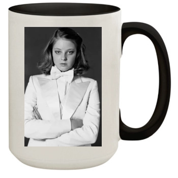 Jodie Foster 15oz Colored Inner & Handle Mug