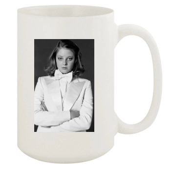 Jodie Foster 15oz White Mug