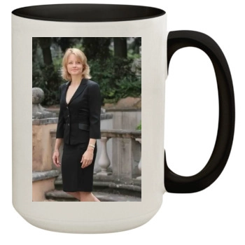 Jodie Foster 15oz Colored Inner & Handle Mug