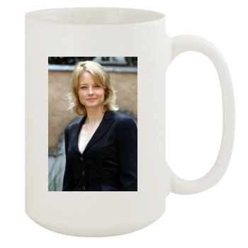 Jodie Foster 15oz White Mug