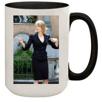 Jodie Foster 15oz Colored Inner & Handle Mug