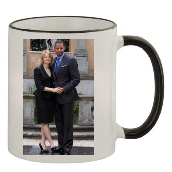 Jodie Foster 11oz Colored Rim & Handle Mug