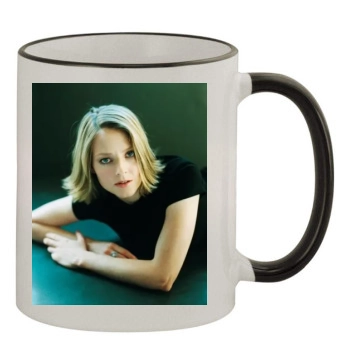 Jodie Foster 11oz Colored Rim & Handle Mug