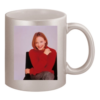 Jodie Foster 11oz Metallic Silver Mug