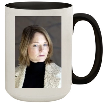 Jodie Foster 15oz Colored Inner & Handle Mug