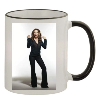 Jodie Foster 11oz Colored Rim & Handle Mug