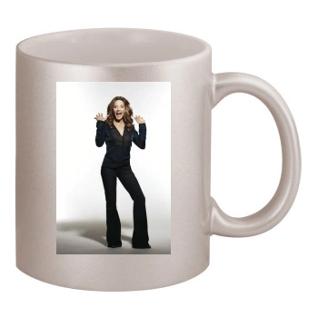 Jodie Foster 11oz Metallic Silver Mug