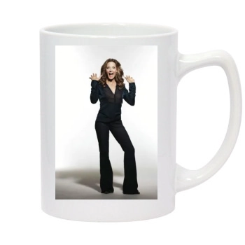 Jodie Foster 14oz White Statesman Mug