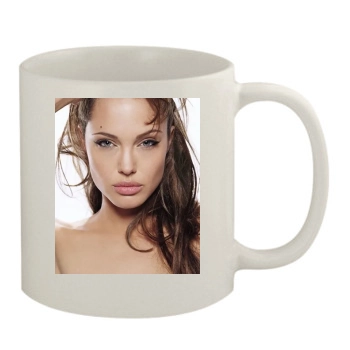 Angelina Jolie 11oz White Mug