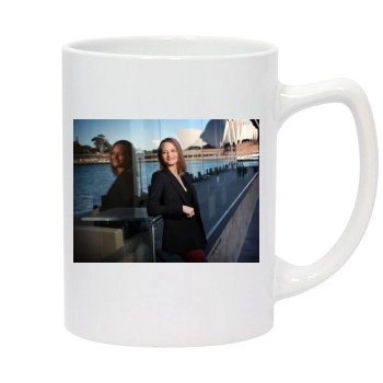 Jodie Foster 14oz White Statesman Mug