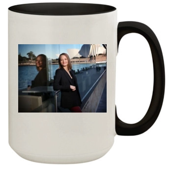 Jodie Foster 15oz Colored Inner & Handle Mug